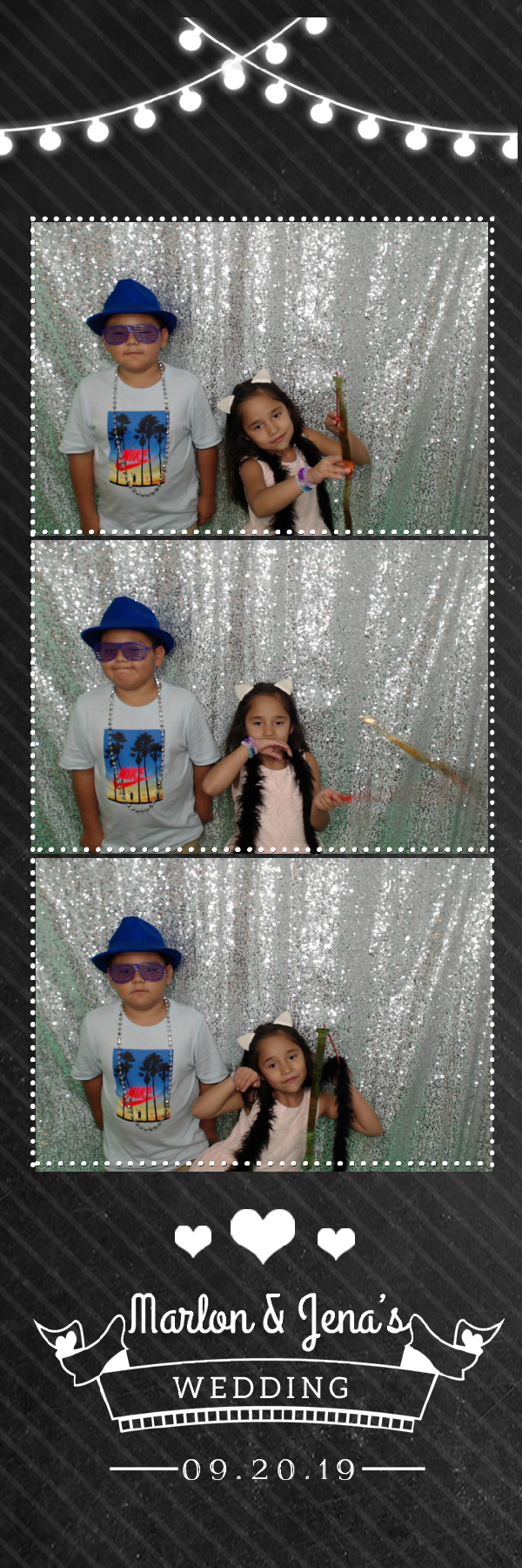 Jena and Marlon's Wedding | View more photos from the event at gallery.photoboothbillings.com/u/PhotoBoothBillings/Jena-and-Marlons-Wedding